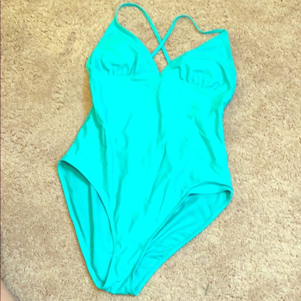 One piece bathing suit